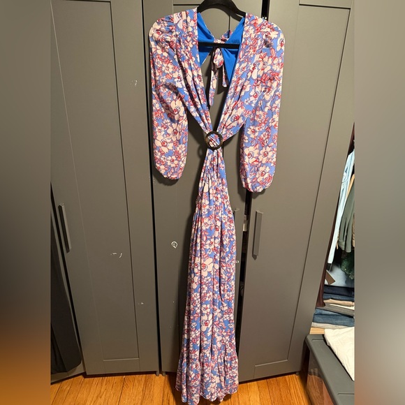 Pink Lilly ‘Depend On You’ Floral Maxi Dress - M - Picture 2 of 3